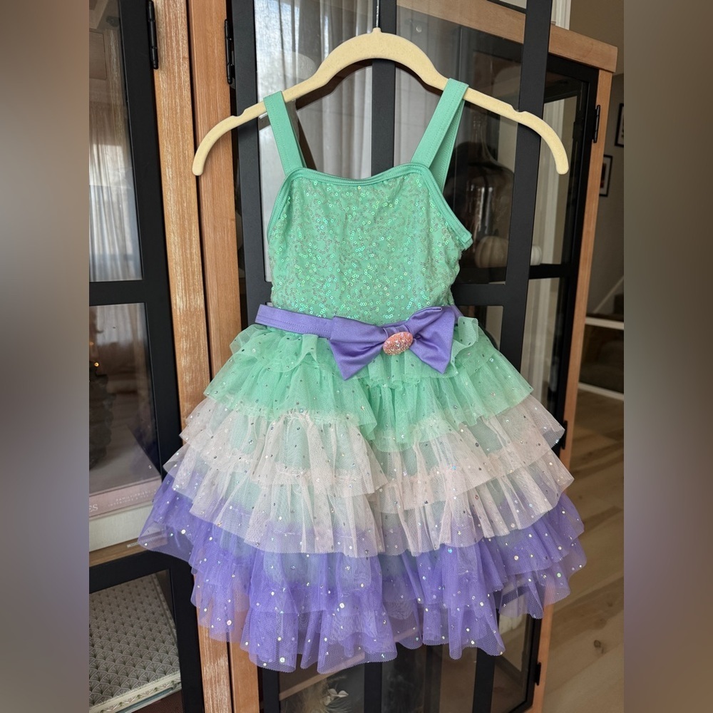 Weissmans dance dress costume fairies tulle sequins ballet ruffle tutu toddler